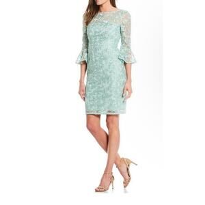 sachin and babi light blue dress Women's Zimmermann Postcard Spliced Minidress - Spliced Tonal Floral